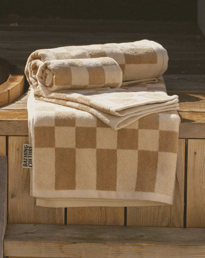 Bathhouse Check Organic Towel Set