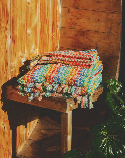 Cosmic Rainbow Towel Set (Organic)