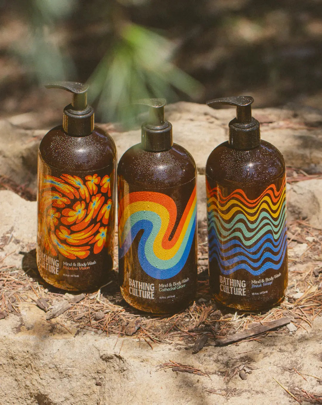 Organic Cosmic Rainbow Towel Set (Vibrant) – Bathing Culture