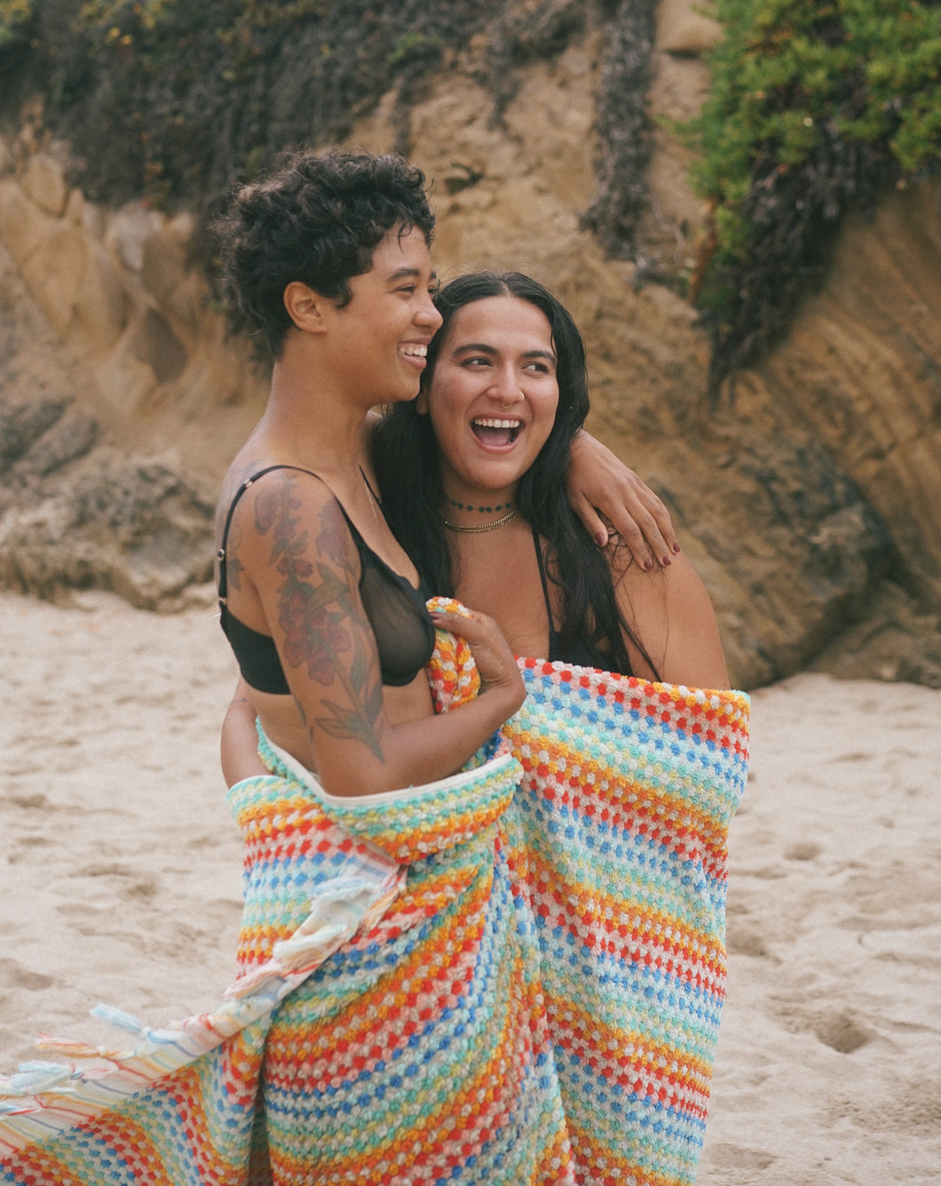 Organic Cosmic Rainbow Towel (Vibrant) – Bathing Culture