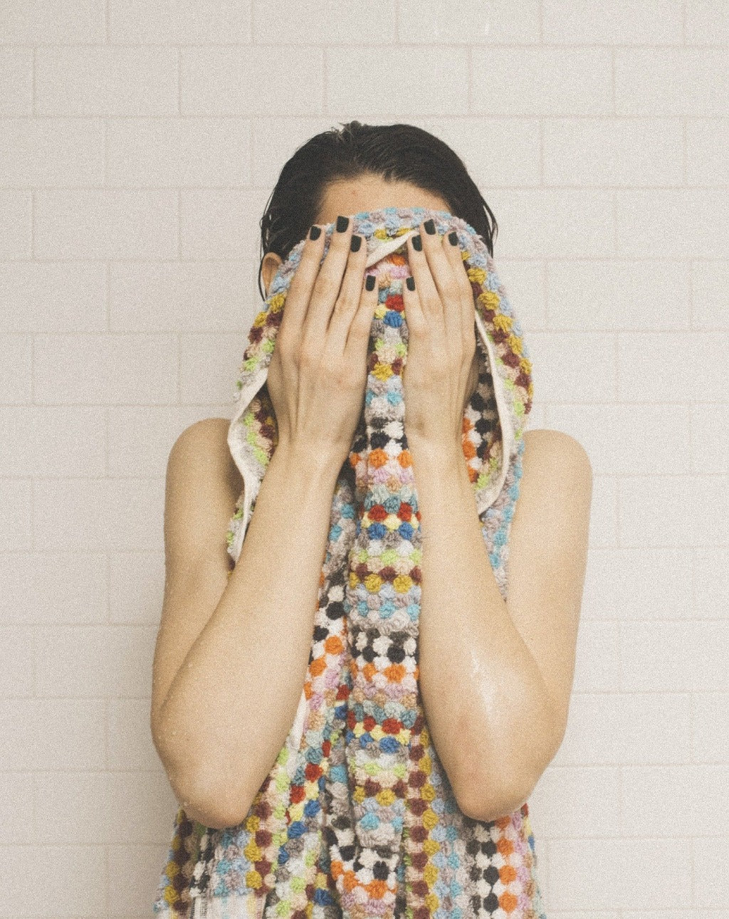Cosmic Rainbow Towel Deadstock Bathing Culture